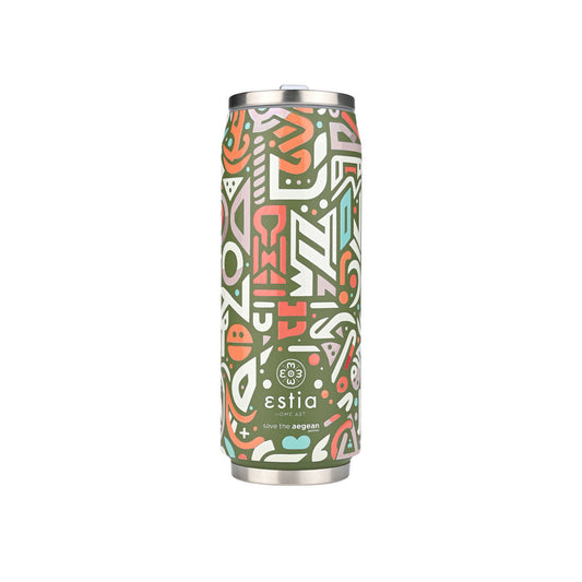 Estia Travel Cup Save The Aegean Ποτήρι Θερμός New Collection - 500ml