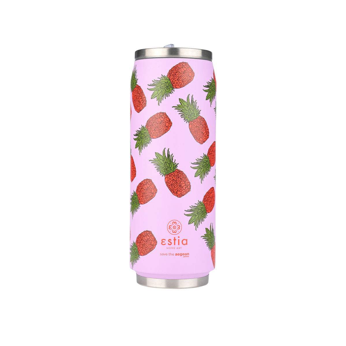 Estia Travel Cup Save The Aegean Ποτήρι Θερμός New Collection - 500ml