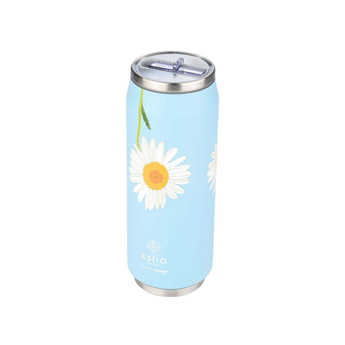 Estia Travel Cup Save The Aegean Ποτήρι Θερμός New Collection - 500ml
