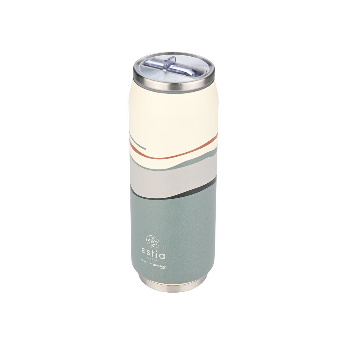 Estia Travel Cup Save The Aegean Ποτήρι Θερμός New Collection - 500ml