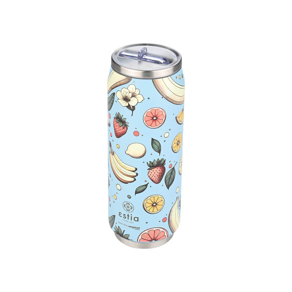 Estia Travel Cup Save The Aegean Ποτήρι Θερμός New Collection - 500ml