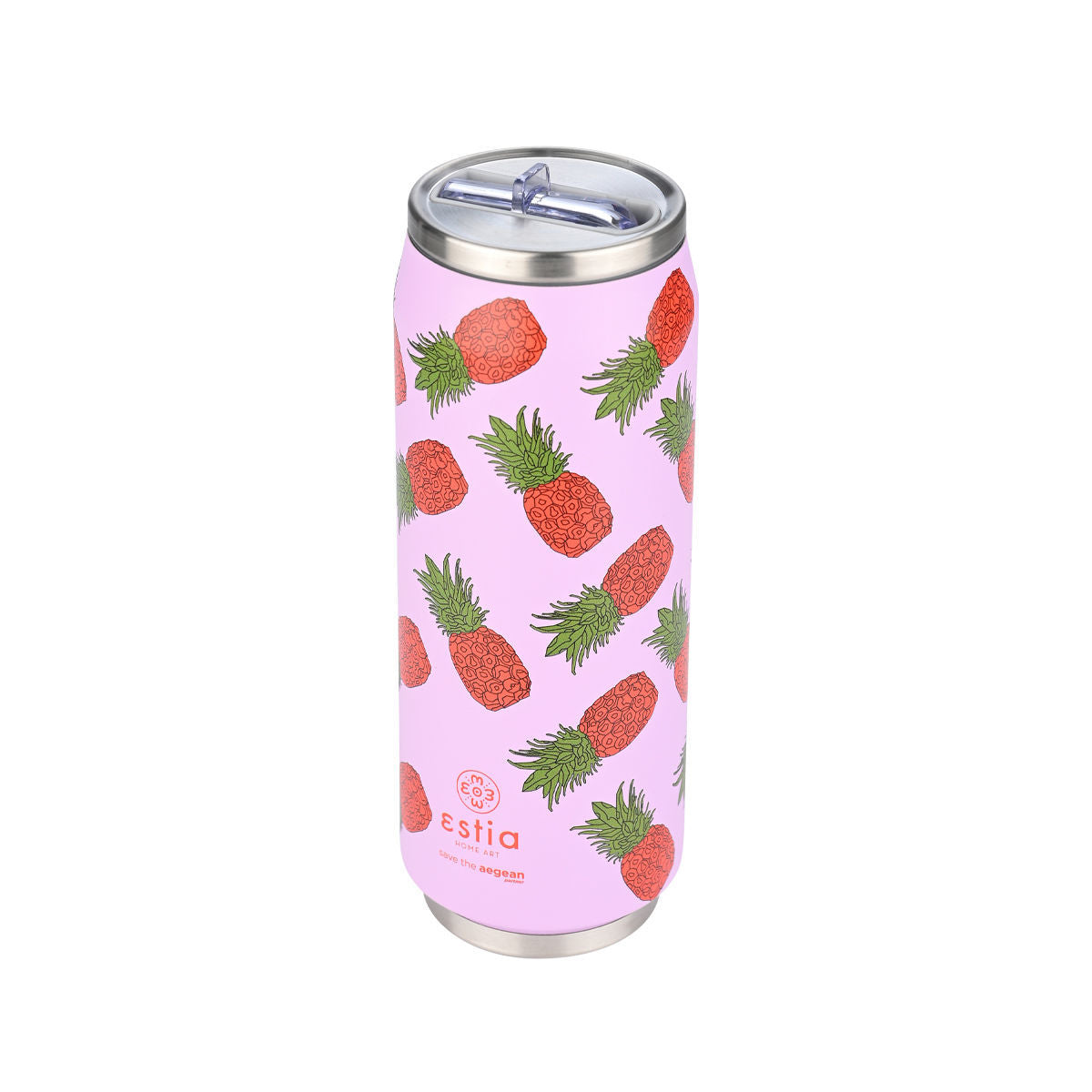 Estia Travel Cup Save The Aegean Ποτήρι Θερμός New Collection - 500ml