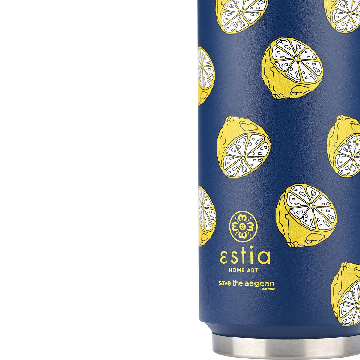 Estia Travel Cup Save The Aegean Ποτήρι Θερμός New Collection - 500ml