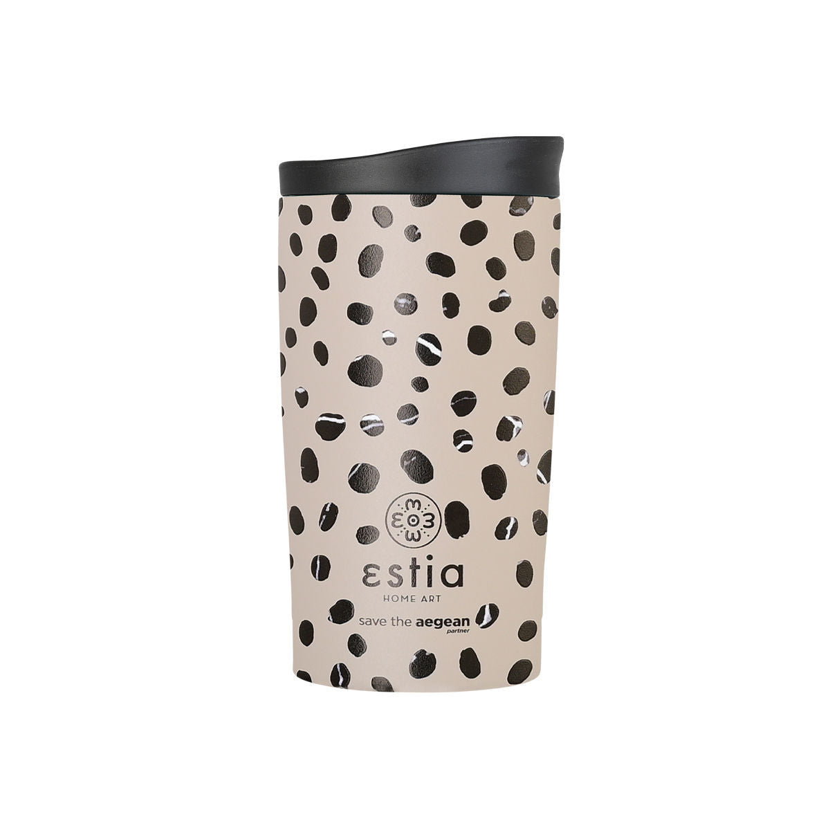 Estia Travel Mug Save The Aegean Κούπα Θερμός - 350ml