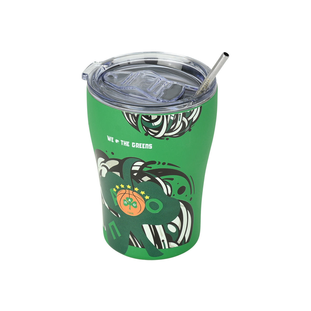 Estia Θερμός Coffee Mug PANATHINAIKOS BC Edition WE THE GREENS - 350ml