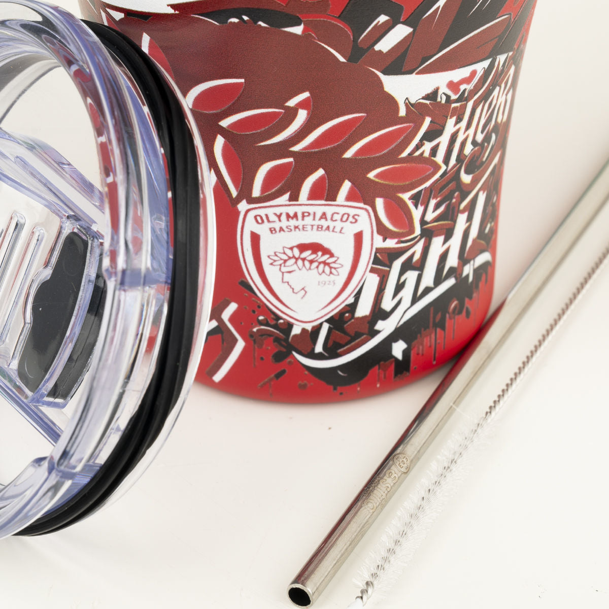 Estia Θερμός Coffee Mug OLYMPIACOS BC Edition TOGETHER WE FIGHT - 350ml