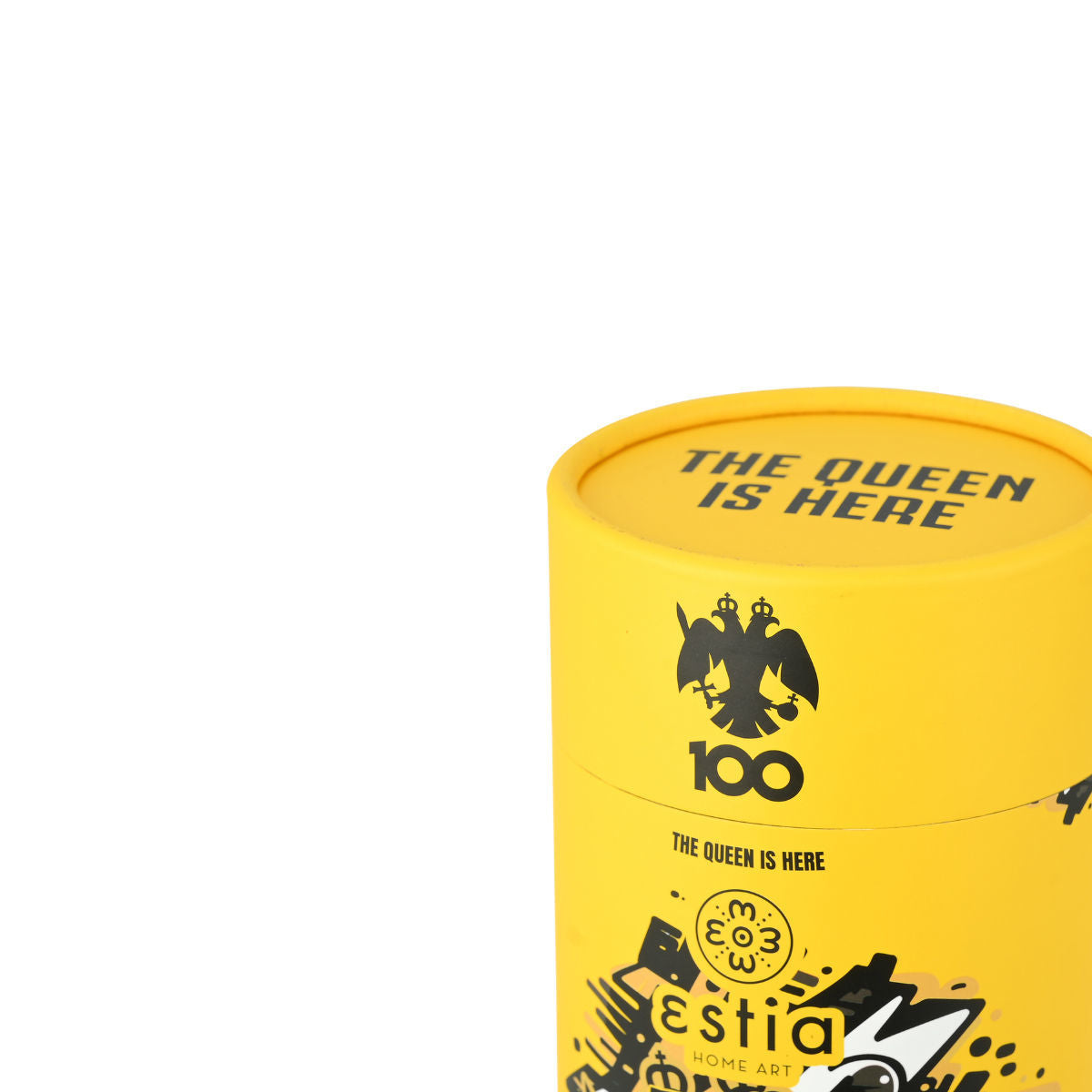 Estia Θερμός Coffee Mug AEK BC Edition THE QUEEN IS HERE - 350ml