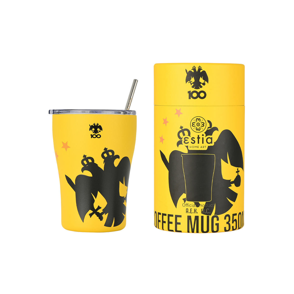 Estia Θερμός Coffee Mug AEK BC Edition - 350ml