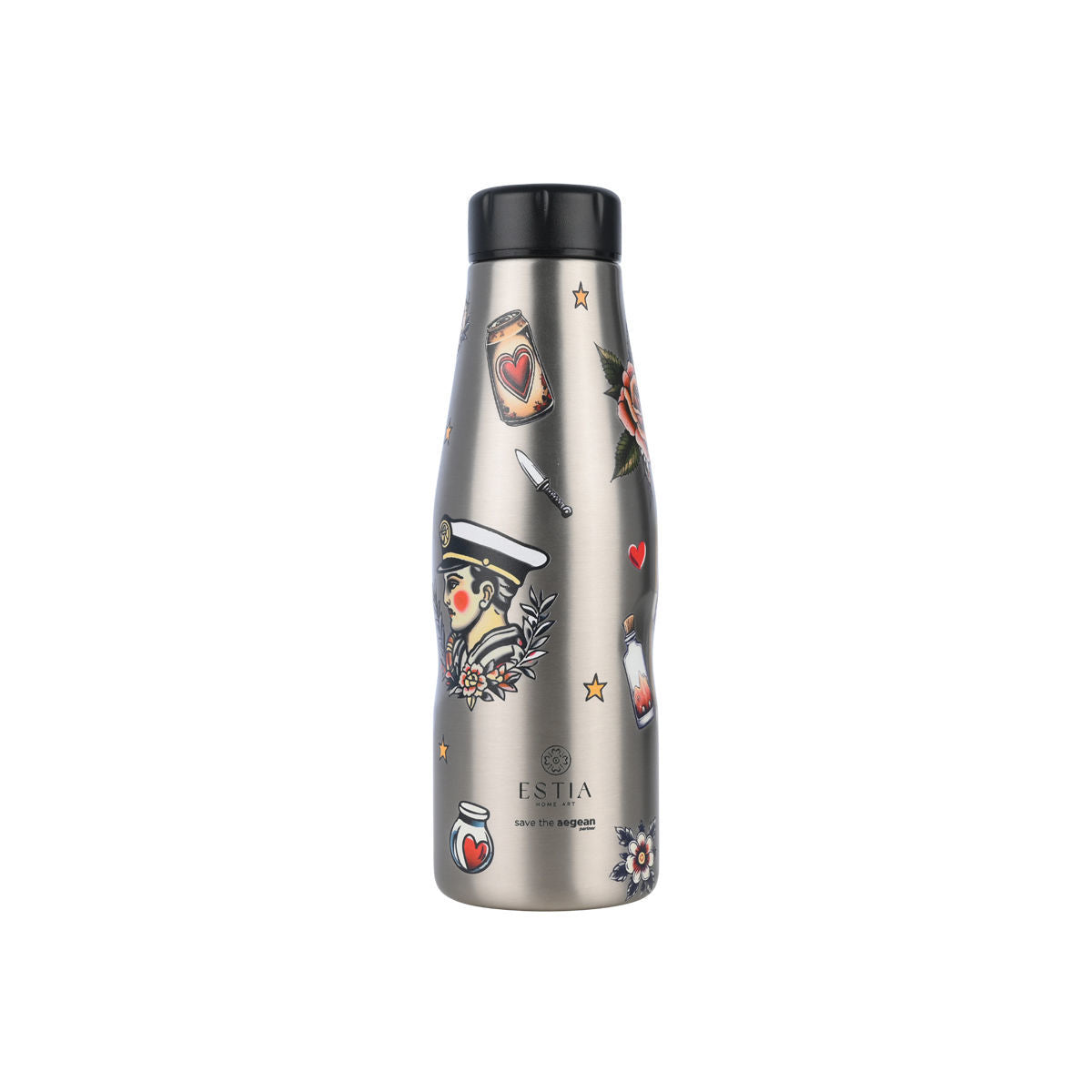 Estia Save The Aegean Θερμός Travel Flask Series 3 - 500ml
