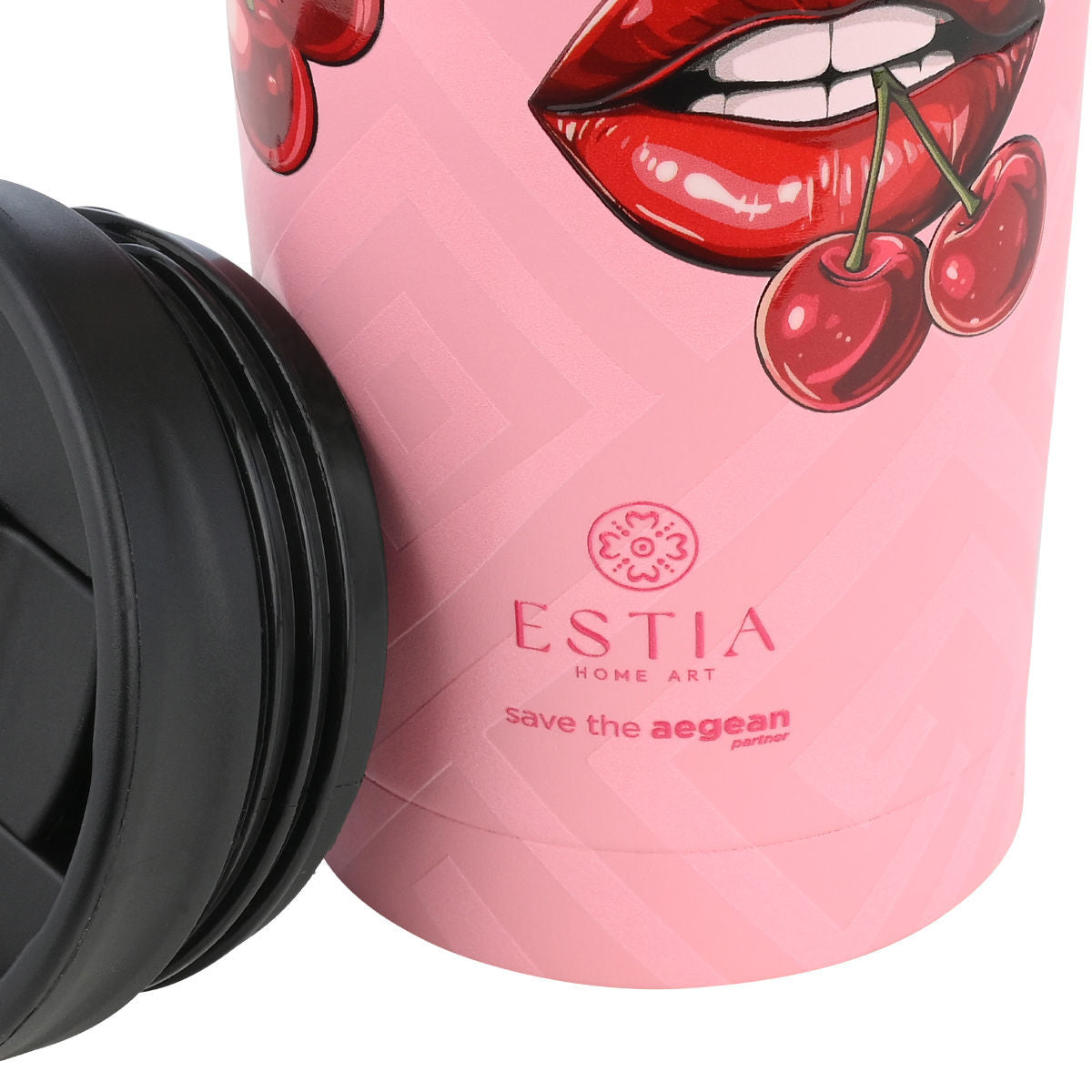 Estia Travel Mug Save The Aegean Κούπα Θερμός Series 3 - 350ml