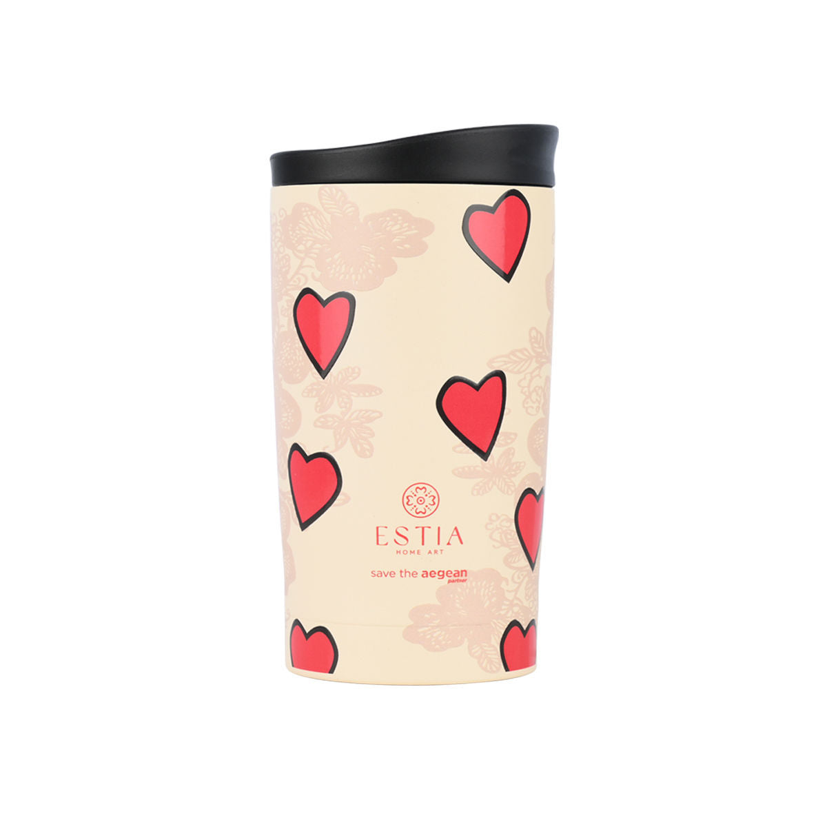 Estia Travel Mug Save The Aegean Κούπα Θερμός Series 3 - 350ml