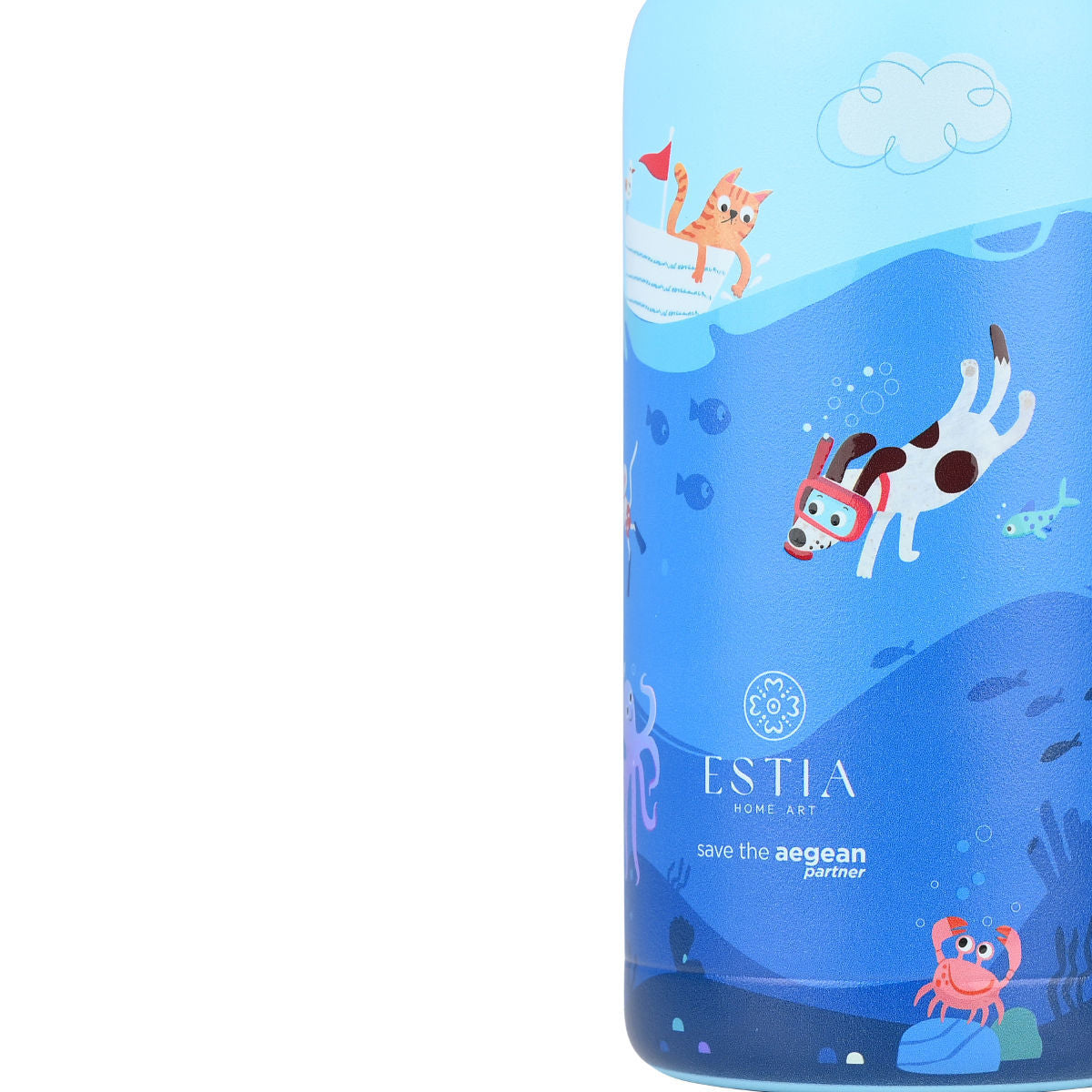 Estia Θερμός Παιδικό Wonder Bottle Save The Aegean Series 3 - 350ml