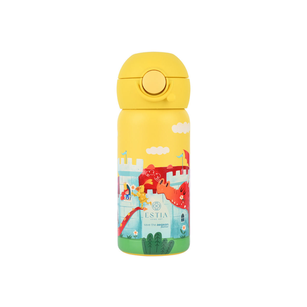 Estia Θερμός Παιδικό Wonder Bottle Save The Aegean Series 3 - 350ml