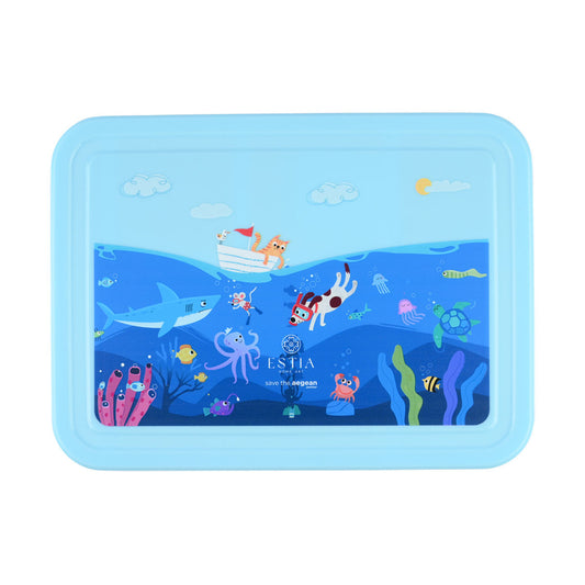 Estia Παιδικό Φαγητοδοχείο Save The Aegean με 5 Θήκες - 1330ml