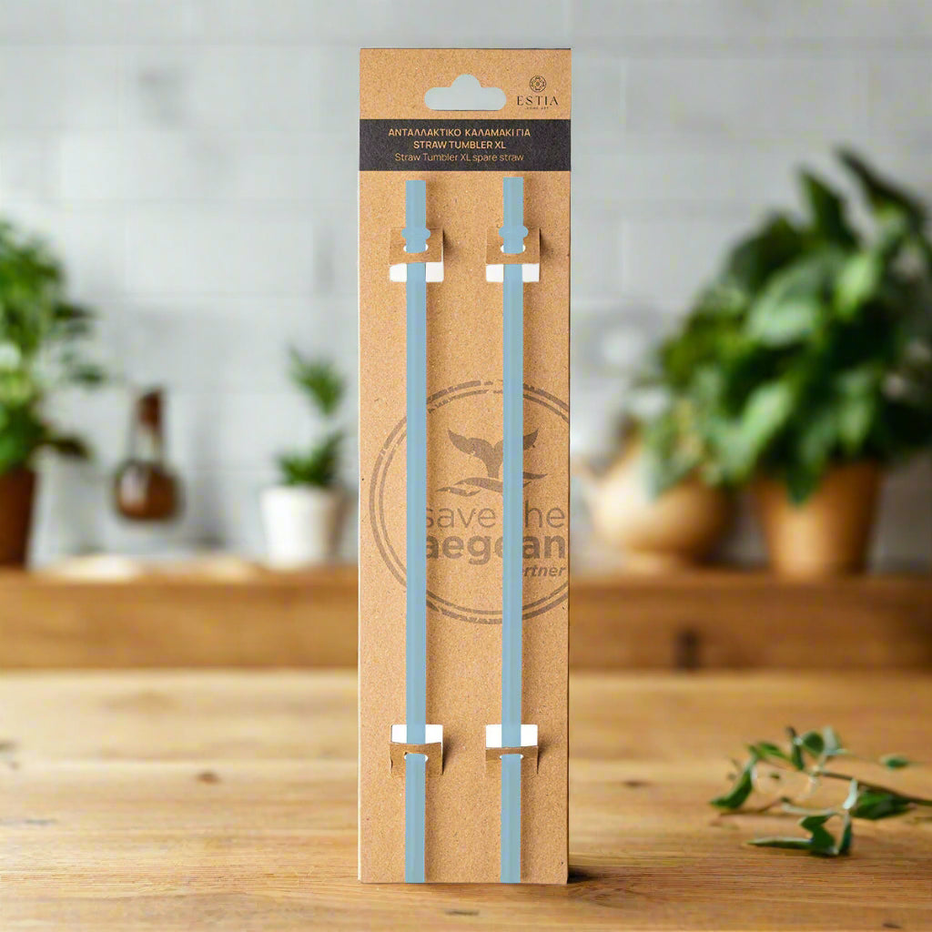Estia Ανταλλακτικό Καλαμάκι Straw Tumbler XL Series 3 900ml - 2τμχ