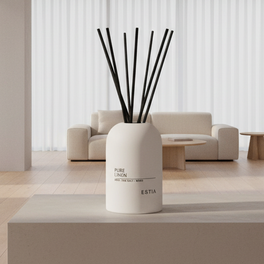 Estia Αρωματικό Χώρου με Στικ Pure Linen - 150ml