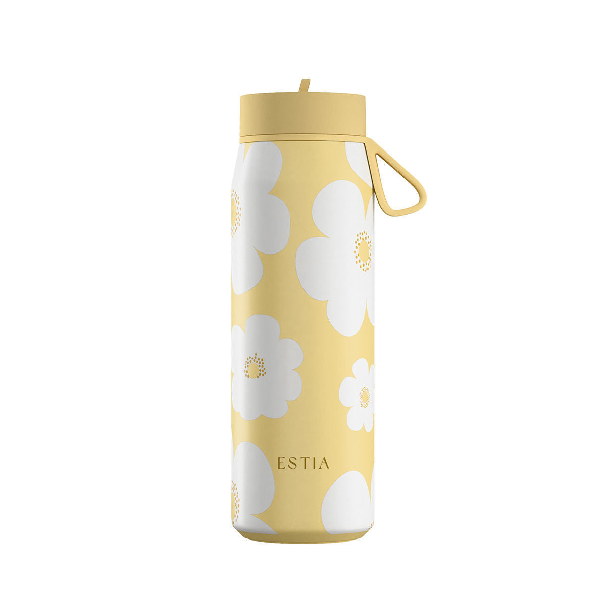 Combo Estia Θερμός Pulse 500ml & Flow 500ml & Lens 350ml Yellow Daisy