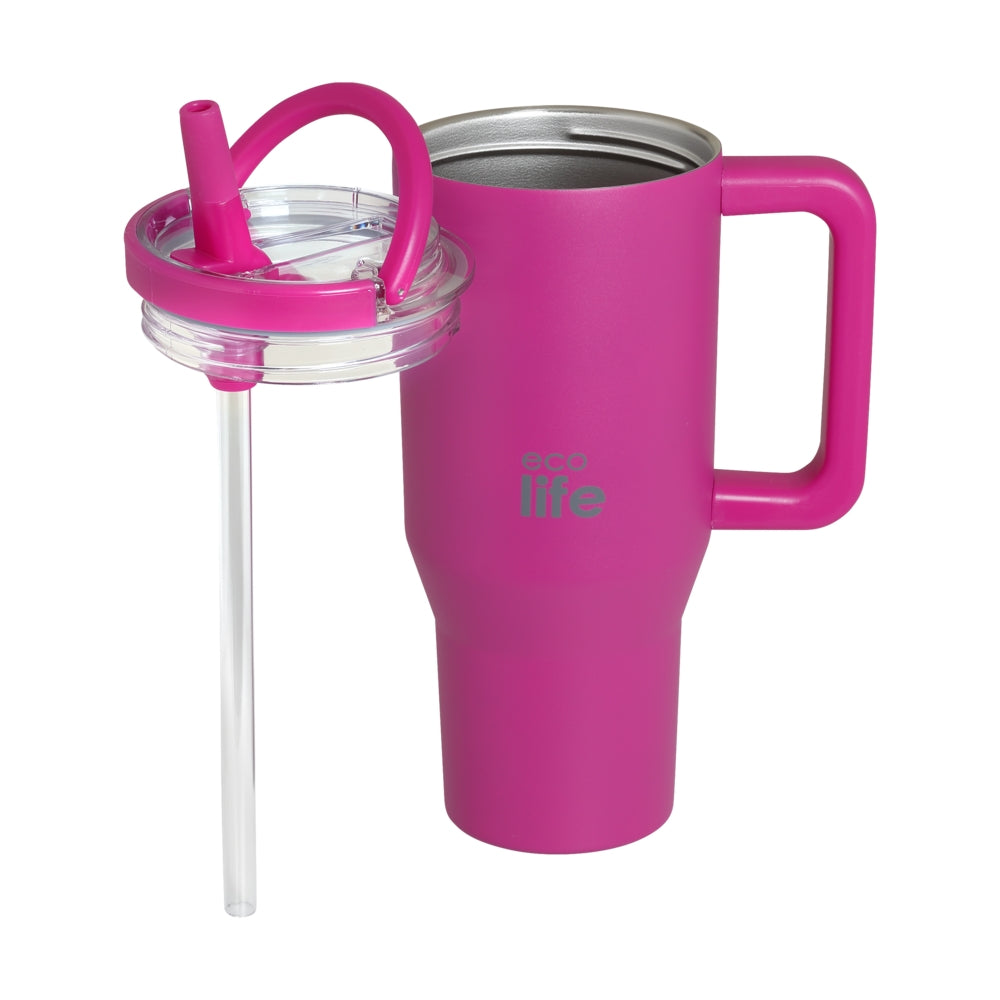 Ecolife Ποτήρι Θερμός - Tumbler με 2 Λαβές - 900ml