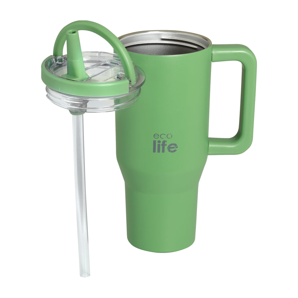 Ecolife Ποτήρι Θερμός - Tumbler με 2 Λαβές - 900ml