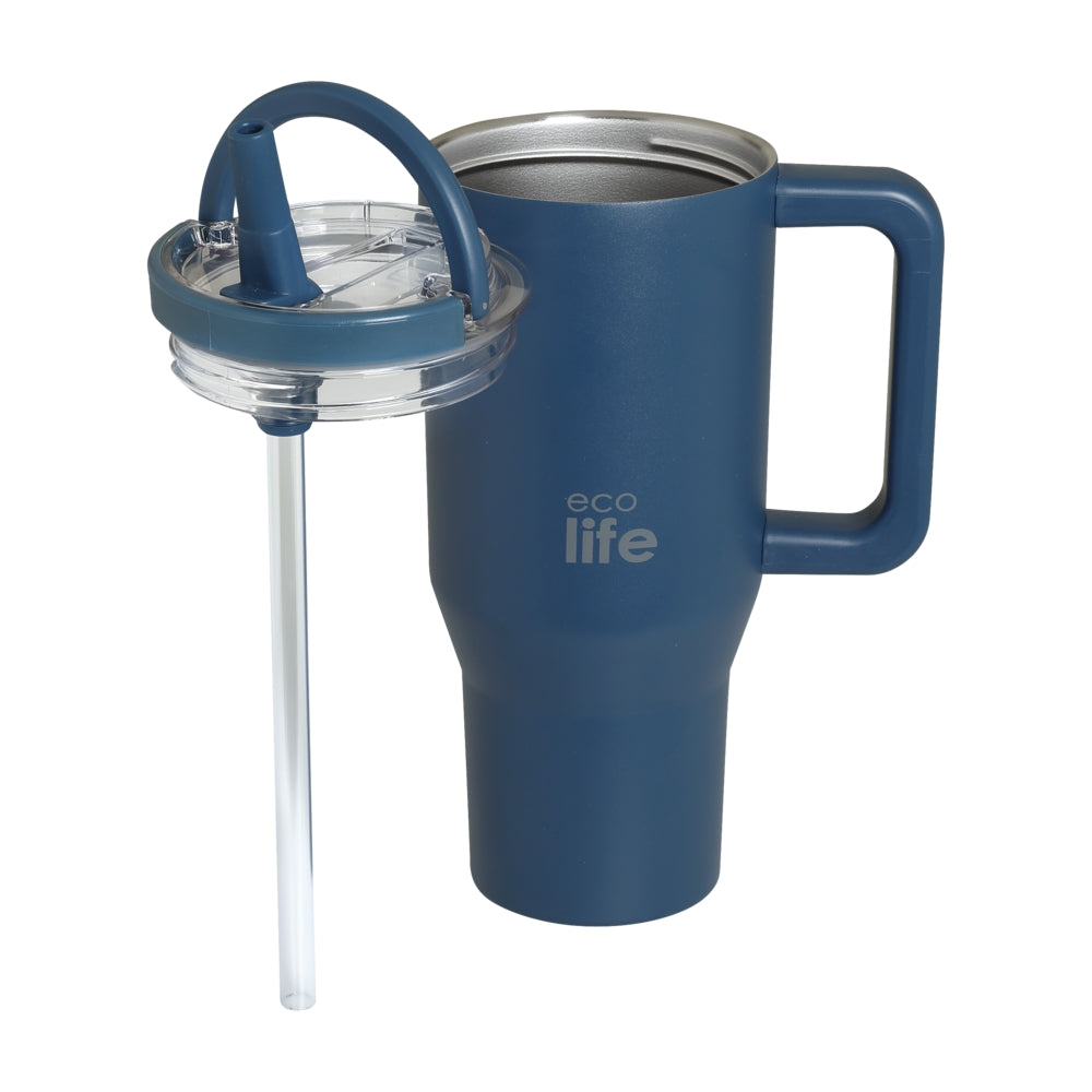 Ecolife Ποτήρι Θερμός - Tumbler με 2 Λαβές - 900ml