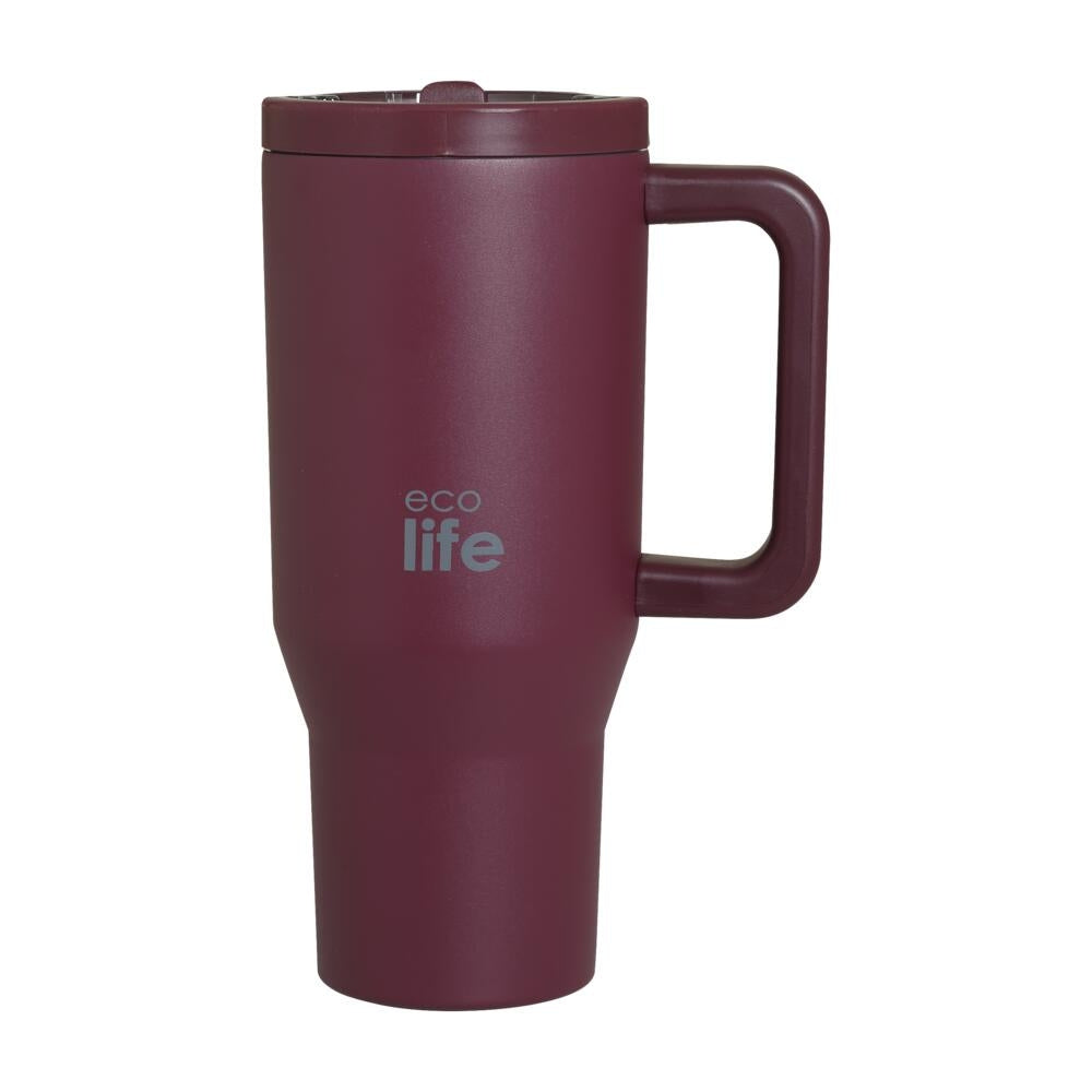 Ecolife Ποτήρι Θερμός - Tumbler με 2 Λαβές - 900ml