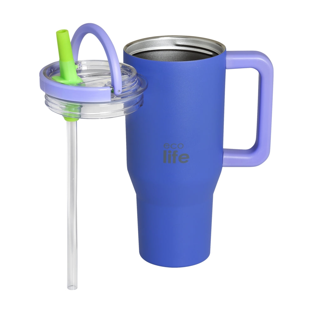 Ecolife Ποτήρι Θερμός - Tumbler με 2 Λαβές - 900ml