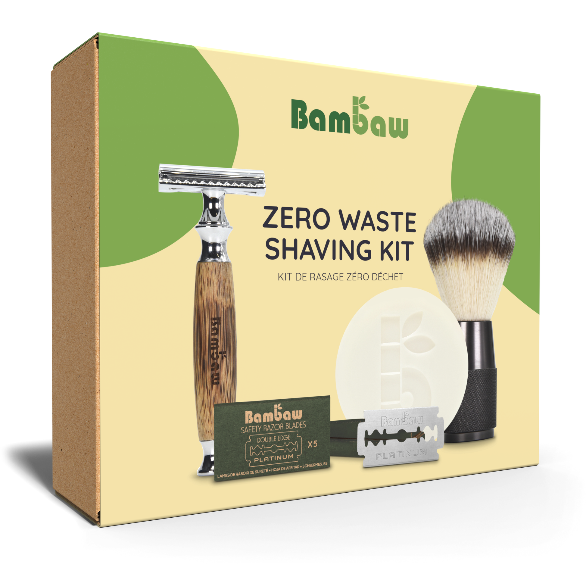 Bambaw Kit Ξυρίσματος Bamboo Edition - 4τμχ