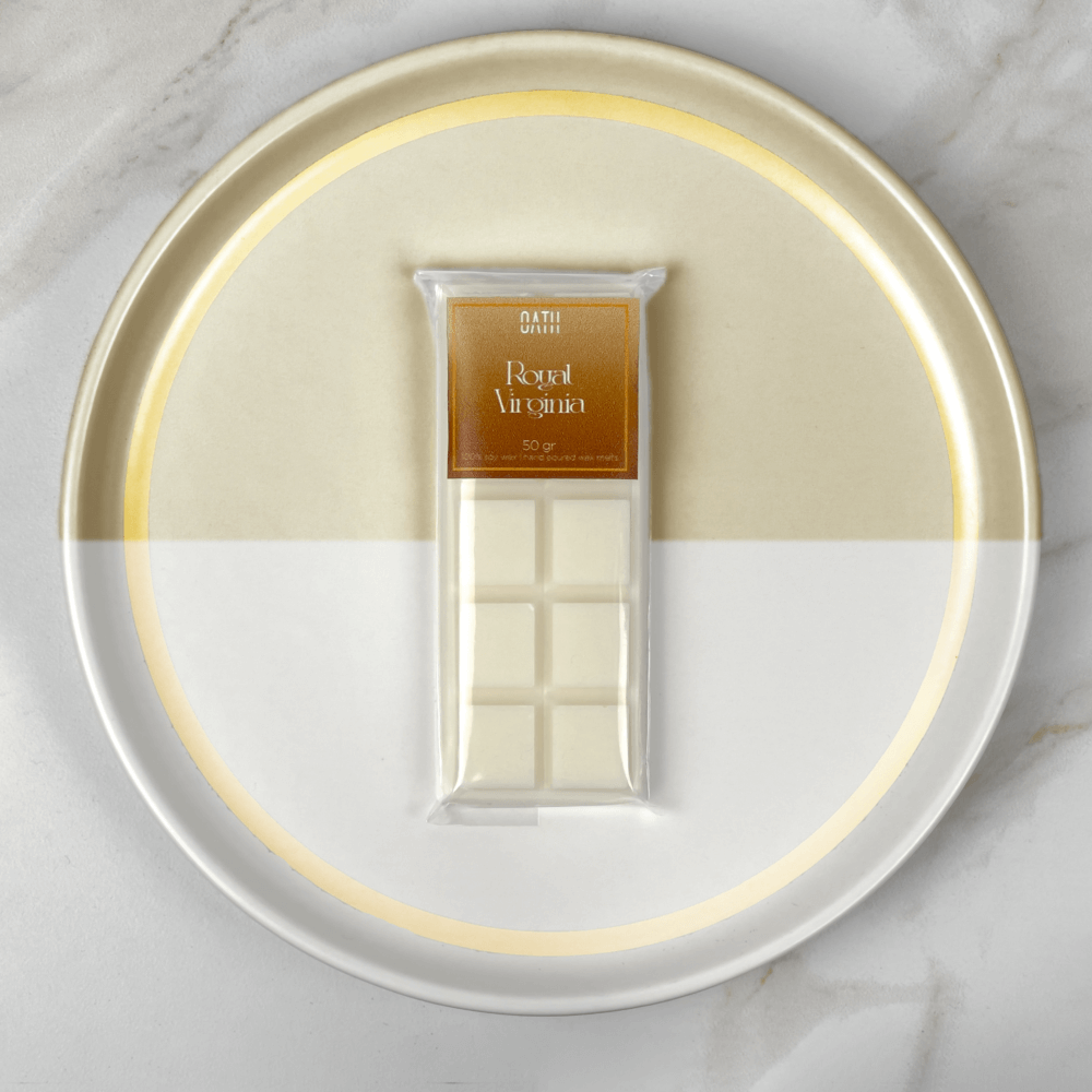 Oath Wax Melts από Κερί Σόγιας με Άρωμα από Βασιλικά Φύλλα Καπνού Royal Virginia