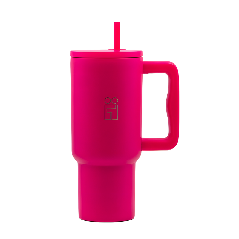 Hugs My Tumbler Ποτήρι Θερμός με Καλαμάκι - 900ml
