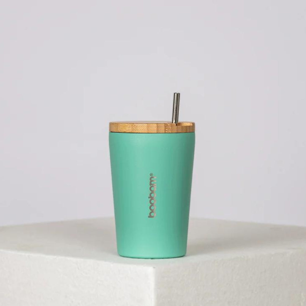 Boobam Cup Lite Ποτήρι Θερμός με Καλαμάκι - 350ml
