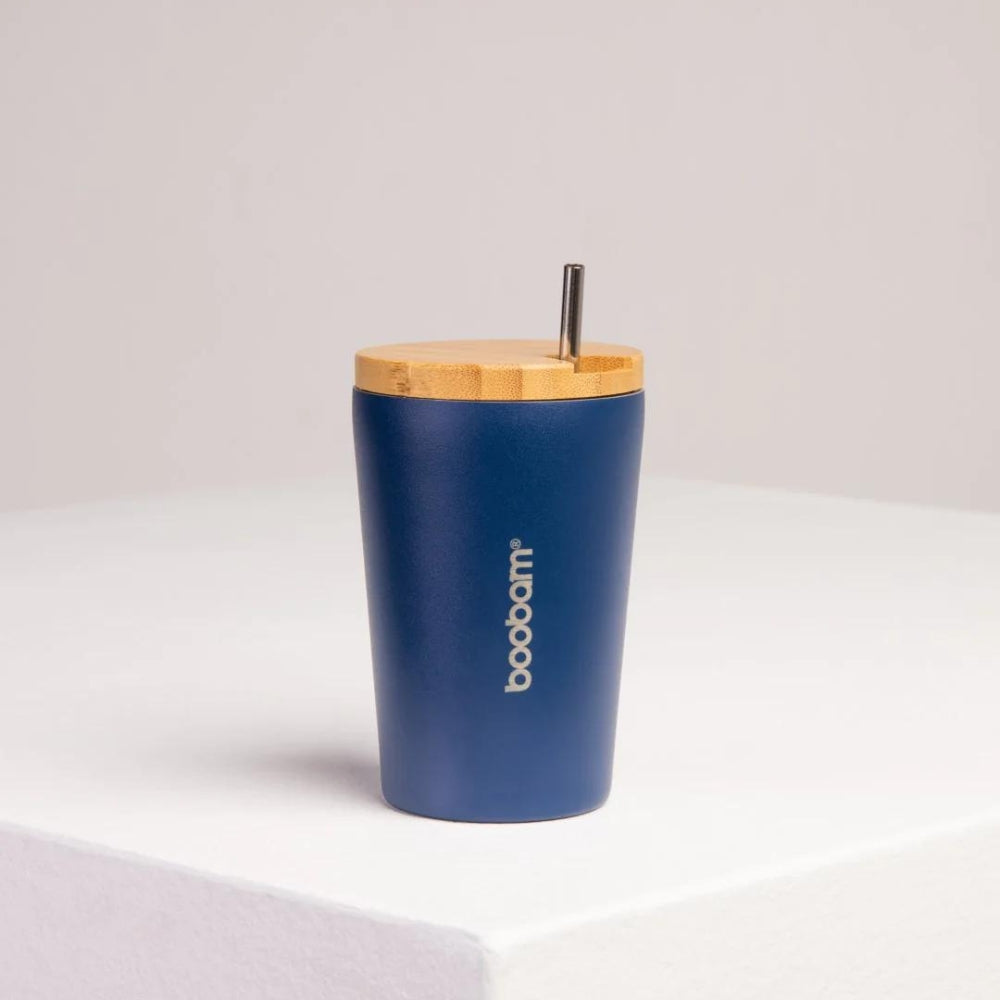 Boobam Cup Lite Ποτήρι Θερμός με Καλαμάκι - 350ml