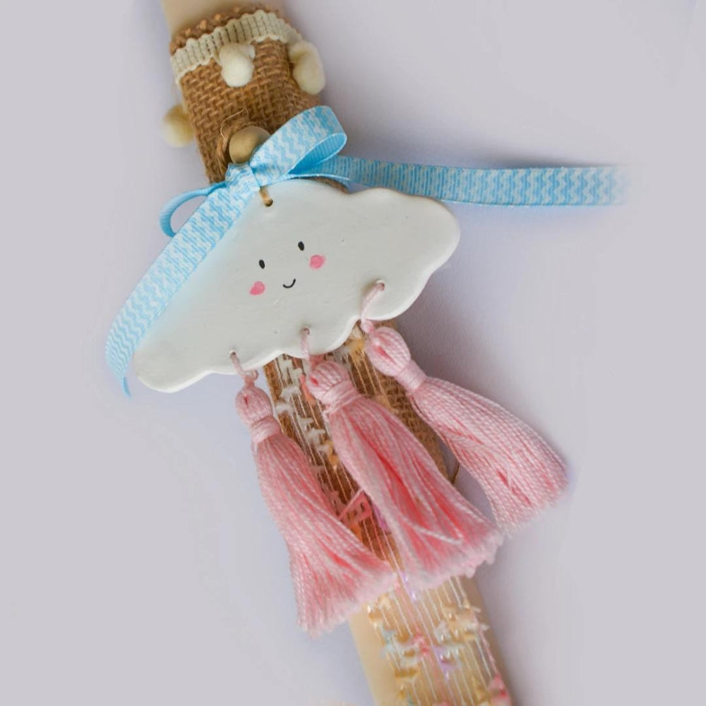 Candlemaker Φυτική Λαμπάδα Positive Cloud