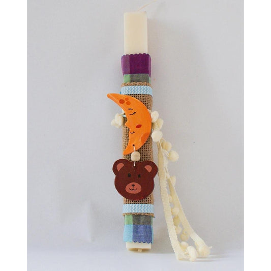 Candlemaker Φυτική Λαμπάδα Sleepy Bear