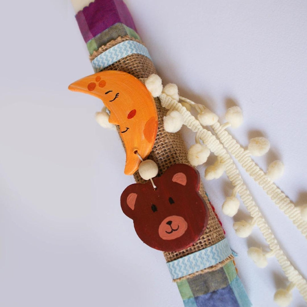 Candlemaker Φυτική Λαμπάδα Sleepy Bear