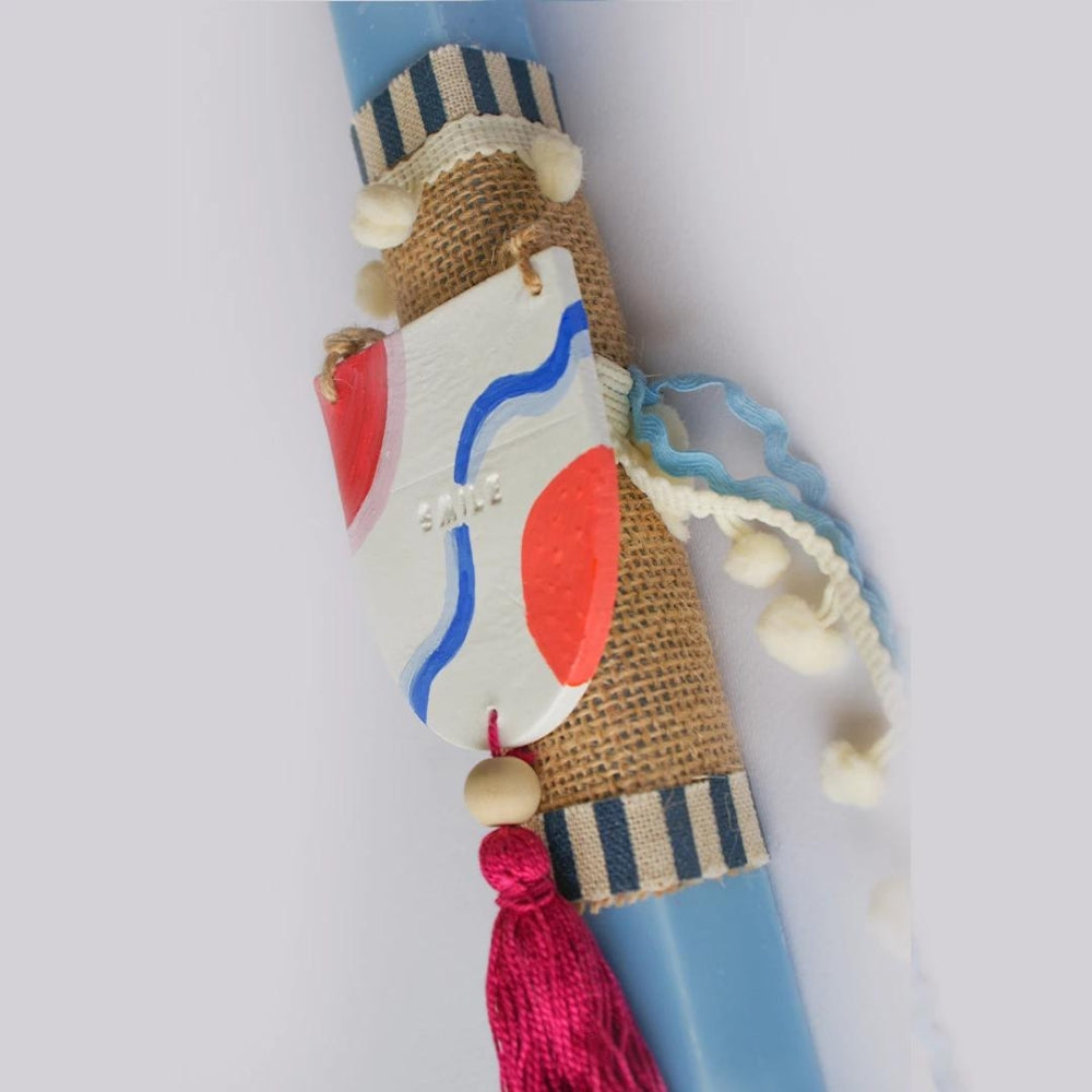 Candlemaker Φυτική Λαμπάδα Smileland Flag