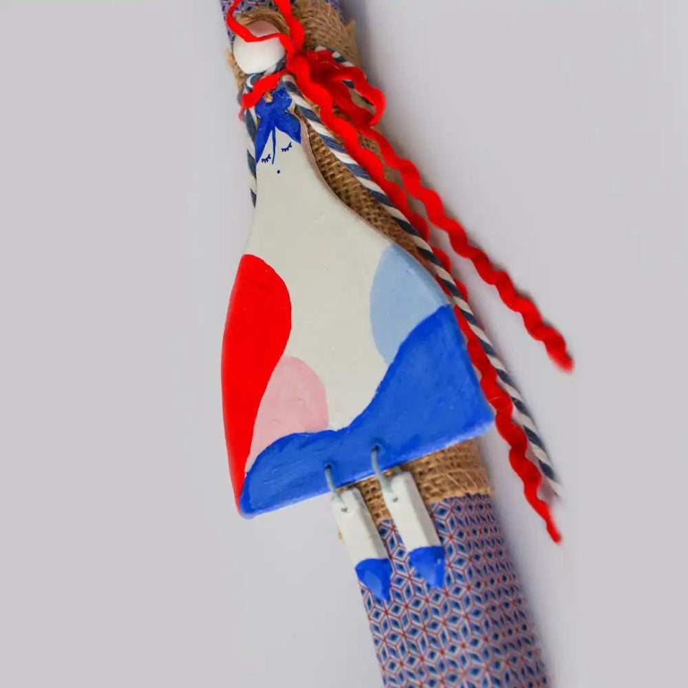 Candlemaker Φυτική Λαμπάδα Wavy Lady