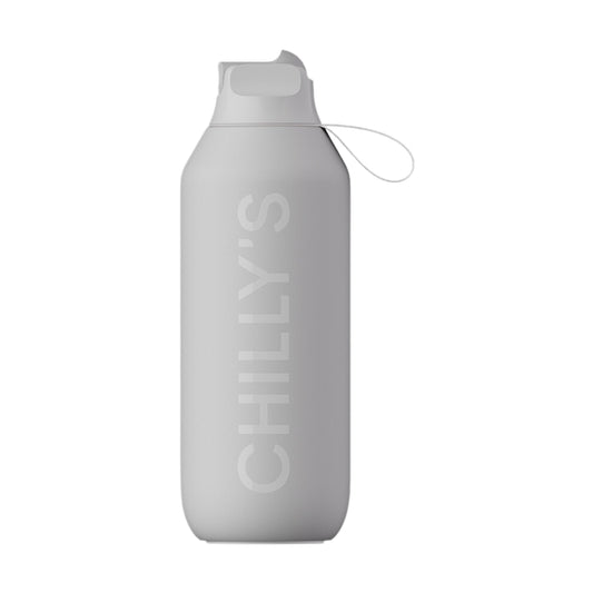 Chilly's Series 2 Flip Sport Μπουκάλι Θερμός Granite Grey - 500ml