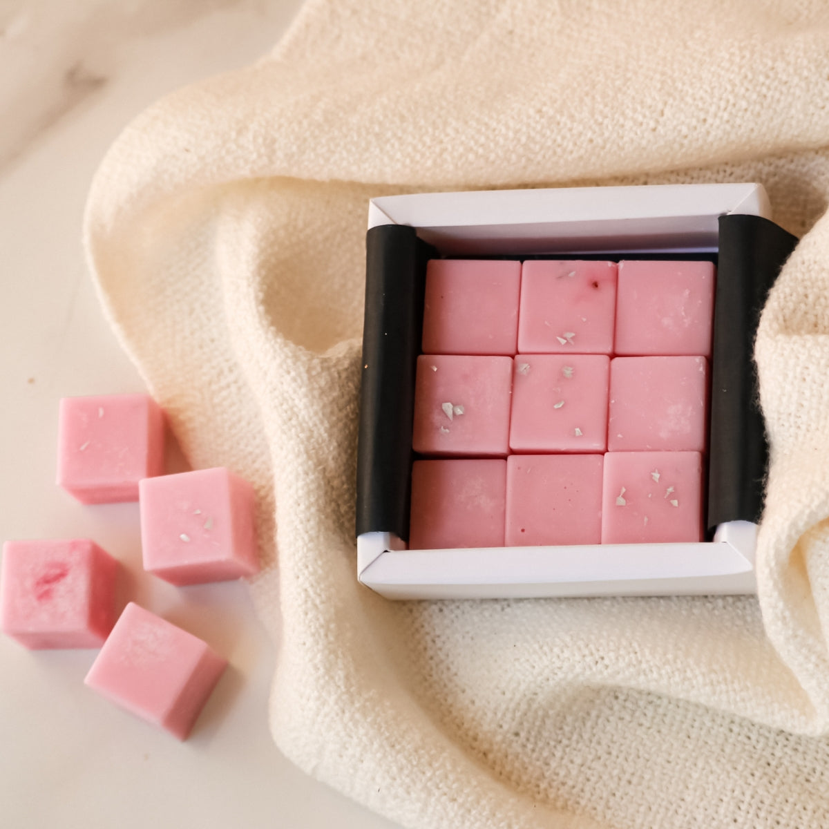 Cozybox Κυβάκια Wax Melts Baby Powder από Κερί Eλαιοκράμβης