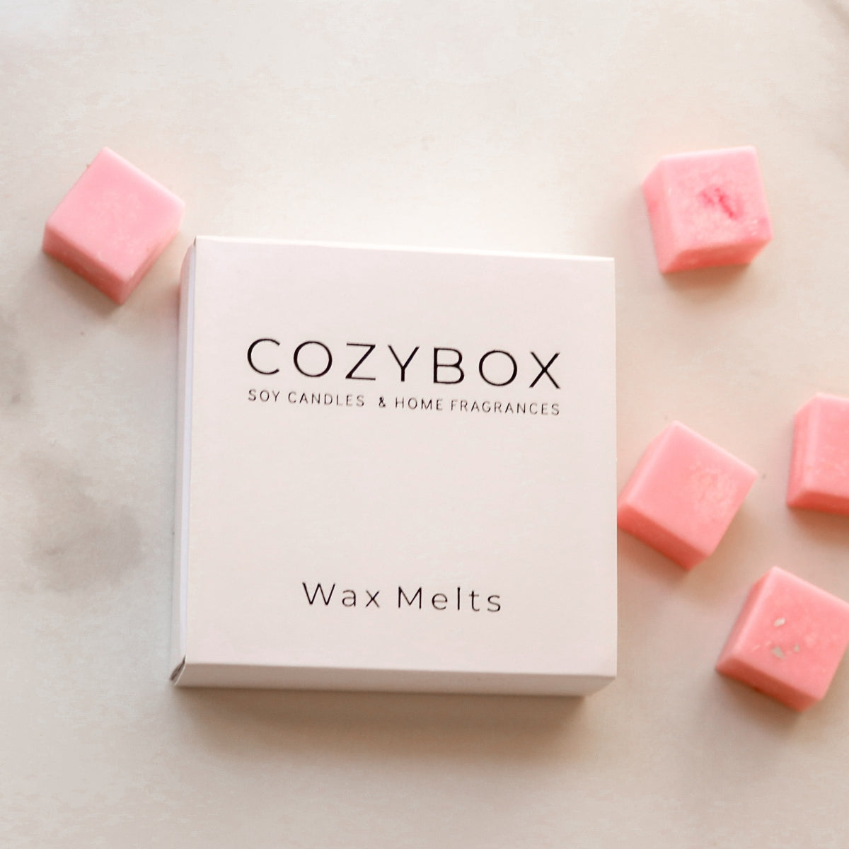 Cozybox Κυβάκια Wax Melts Baby Powder από Κερί Eλαιοκράμβης