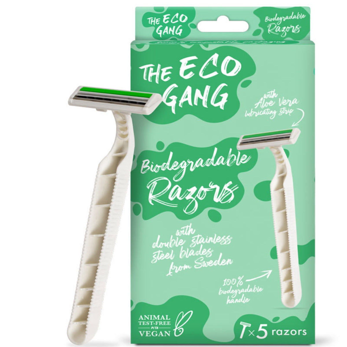 The Eco Gang Ξυραφάκια Φυτικής Βάσης