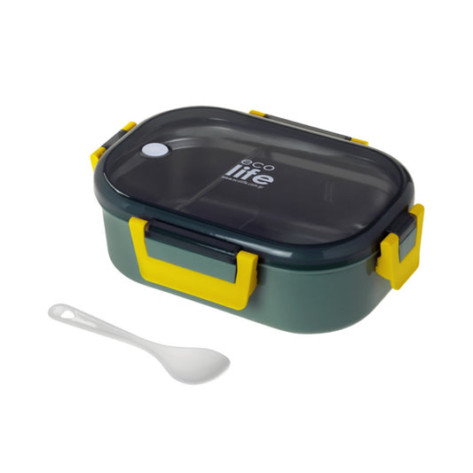 Ecolife Δοχείο Φαγητού με Χώρισμα Forest Green - 900ml
