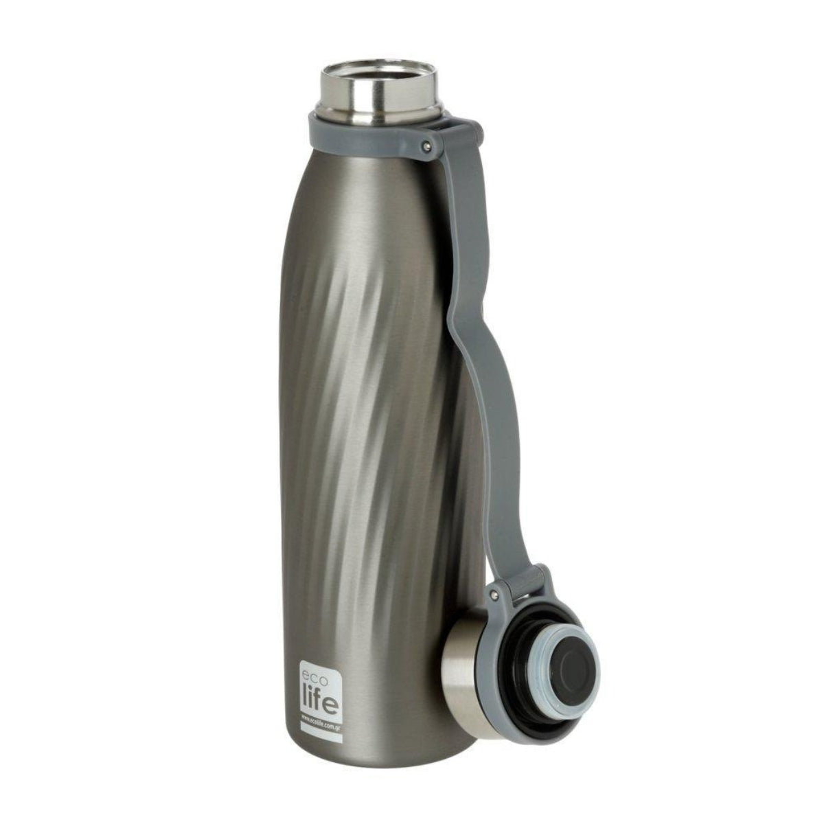 Ecolife Μπουκάλι Θερμός Cool Grey - 500ml