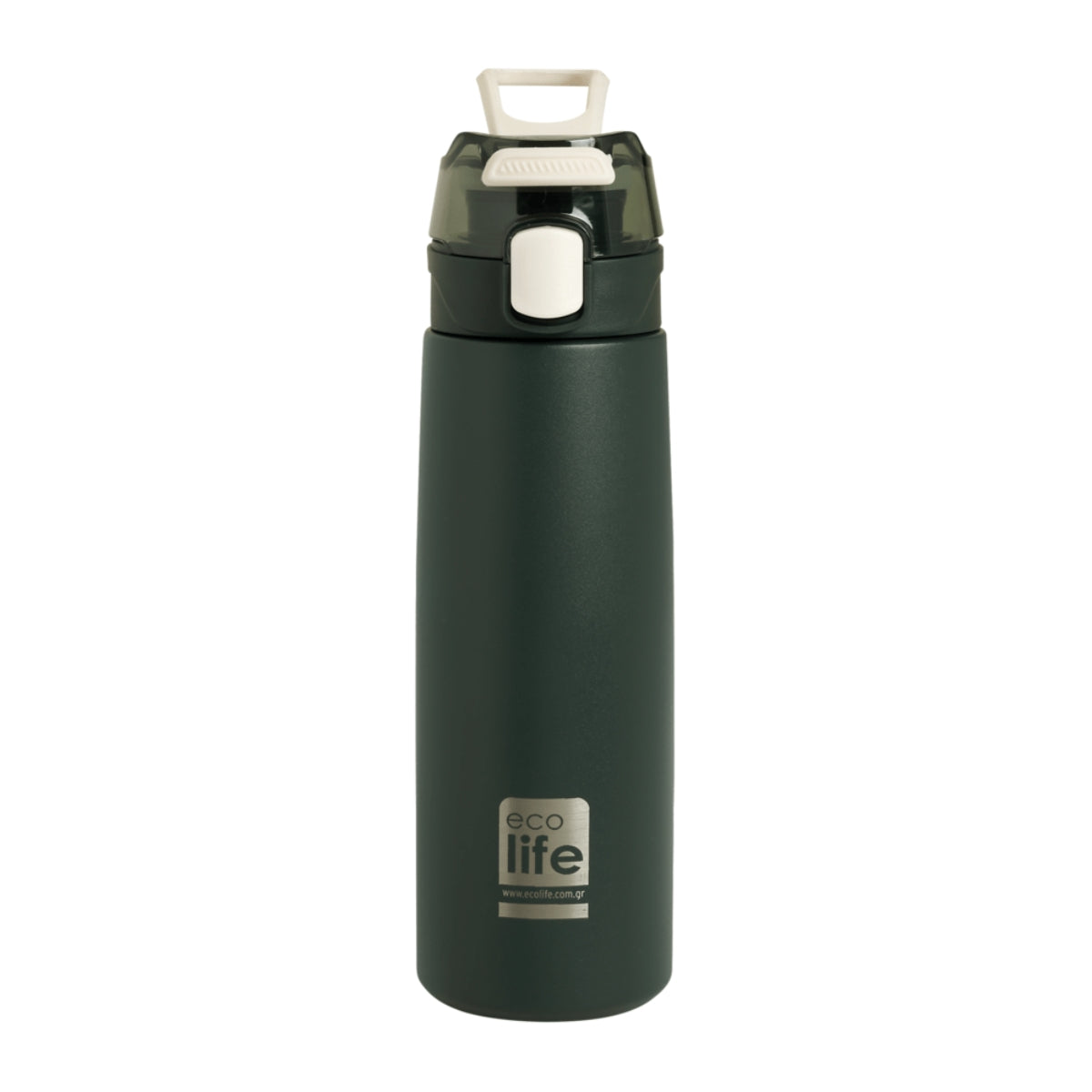 Ecolife Μπουκάλι Θερμός Dark Green με Infuser - 550ml