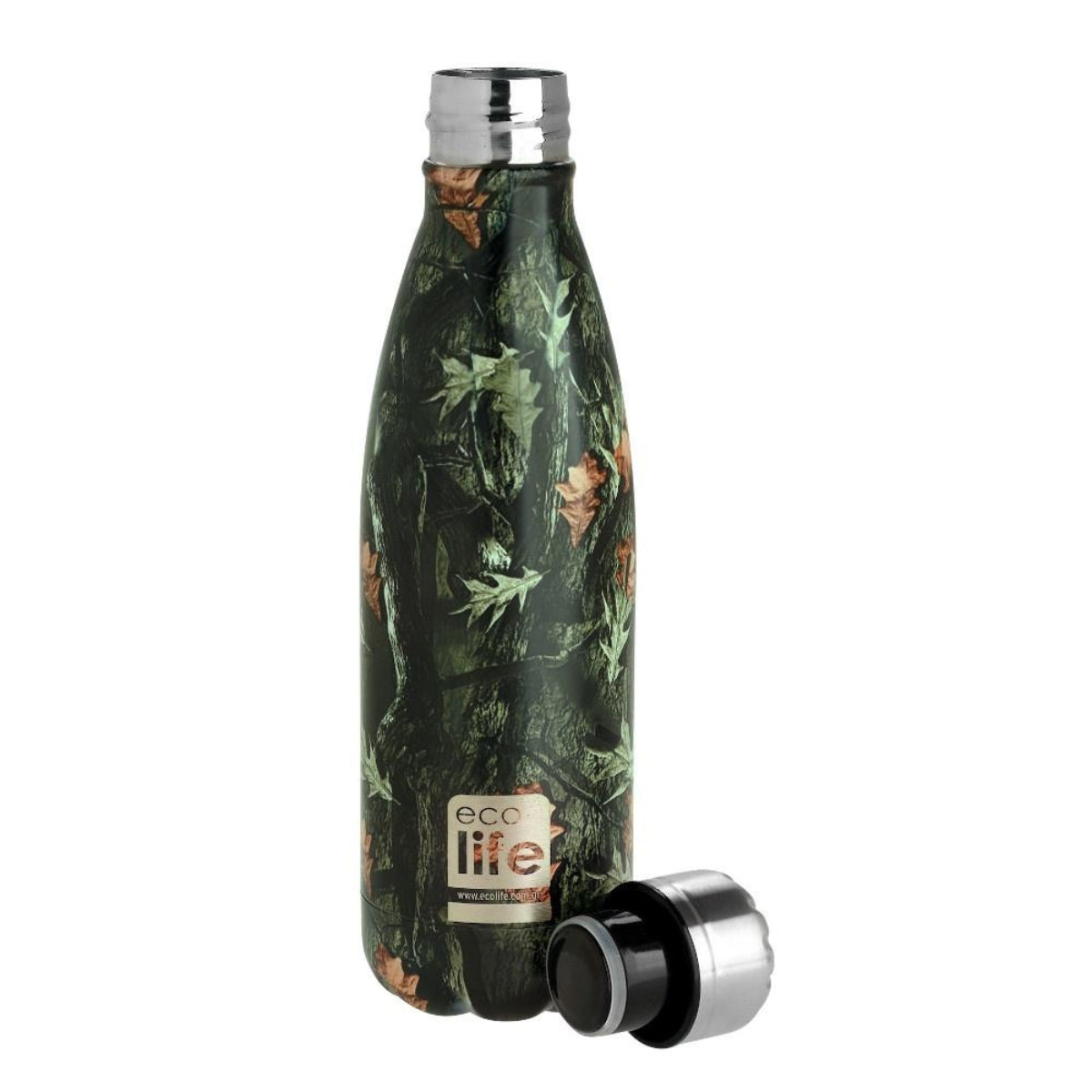 Ecolife Μπουκάλι Θερμός Leaves - 500ml