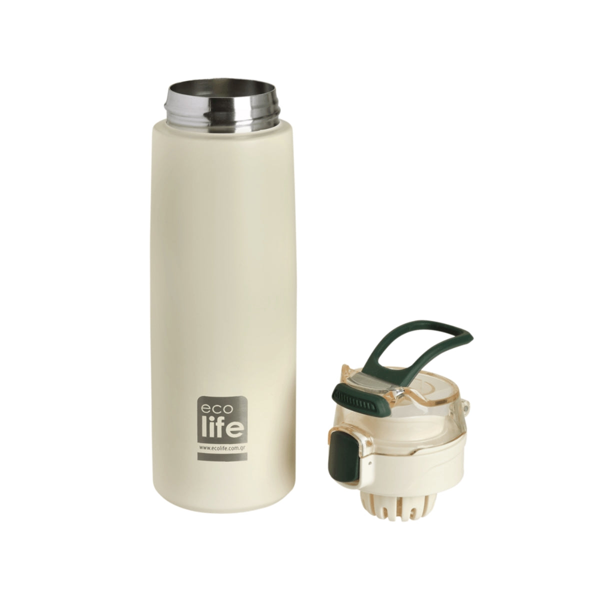 Ecolife Μπουκάλι Θερμός White με Infuser - 550ml