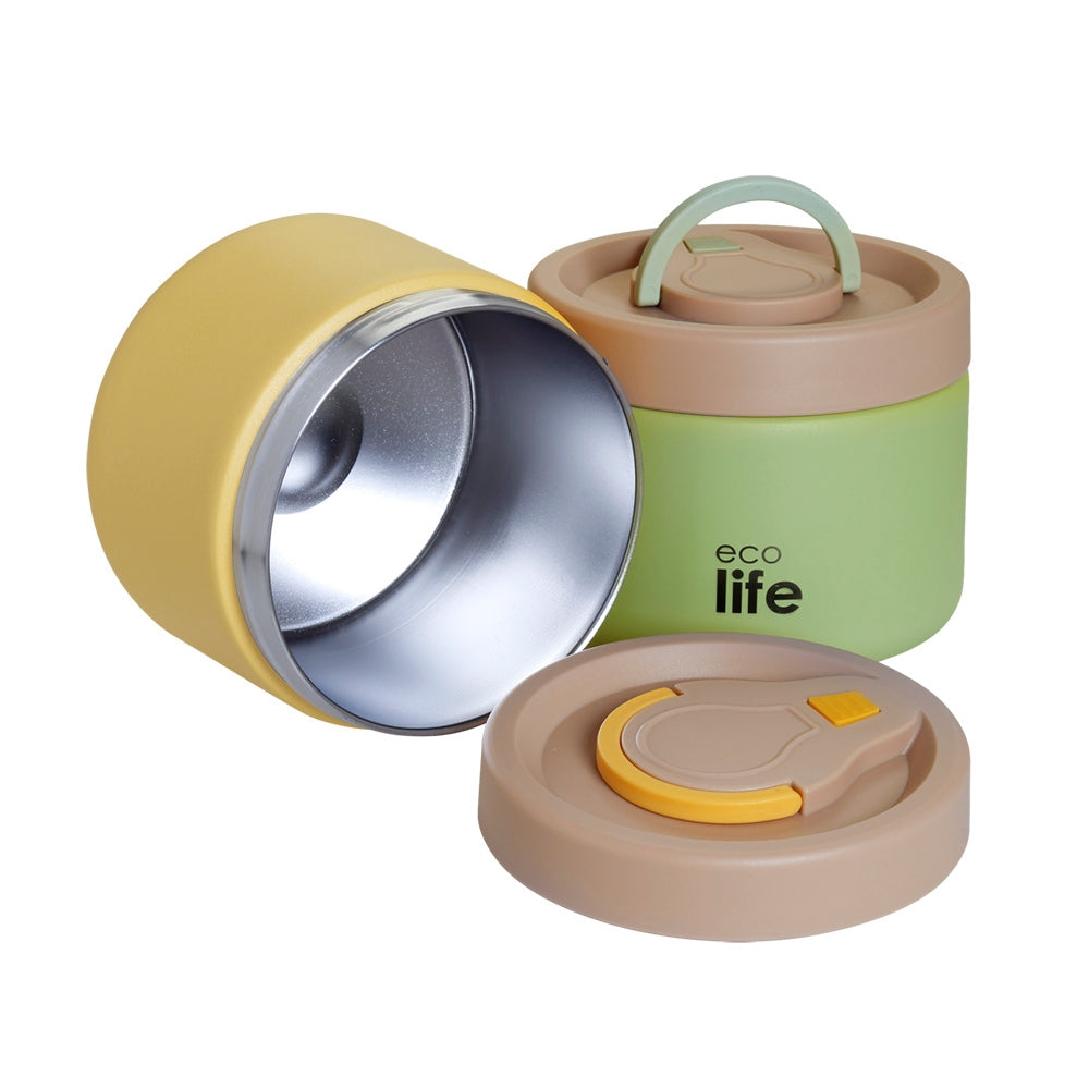 Ecolife Στρογγυλό Θερμός Φαγητού - 650ml