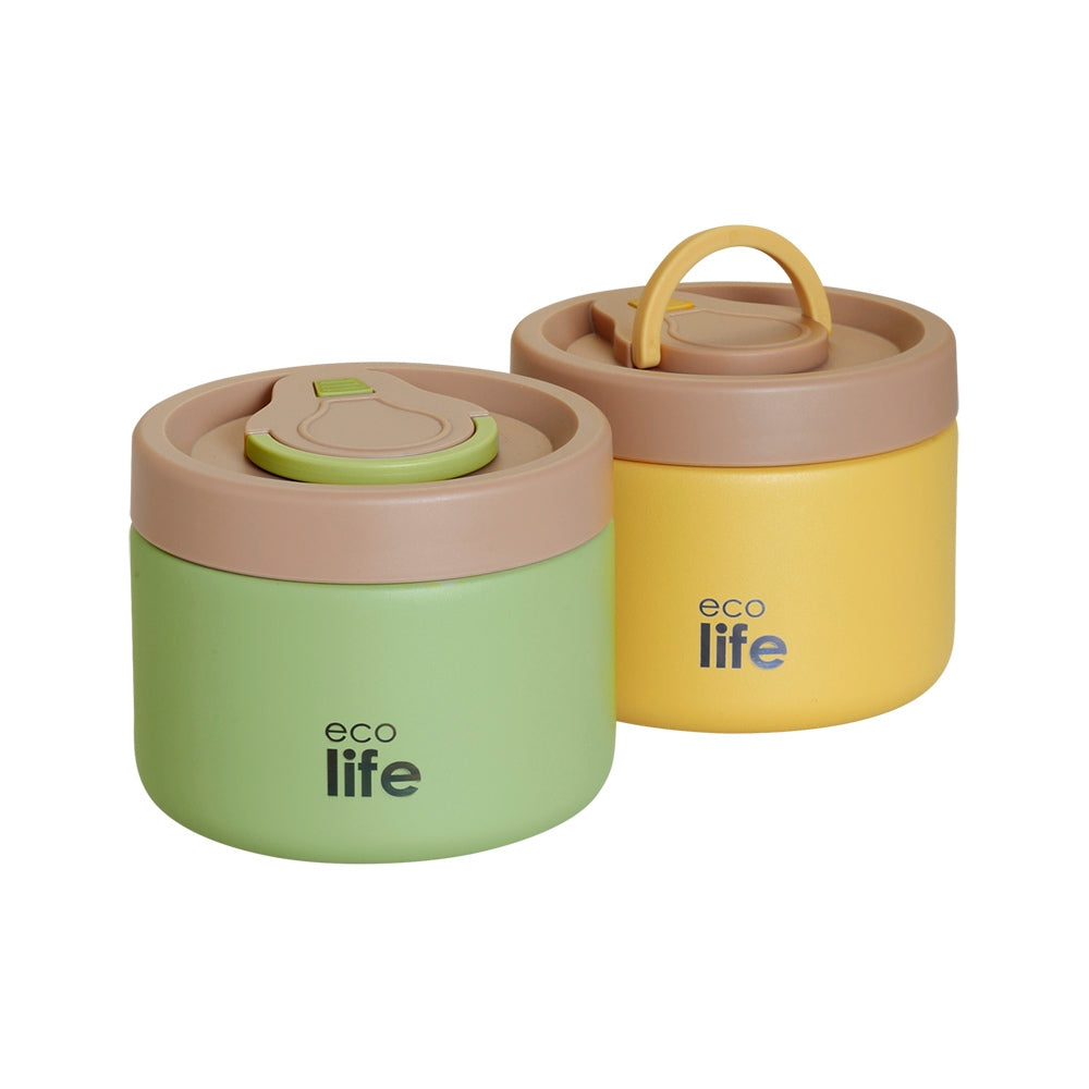 Ecolife Στρογγυλό Θερμός Φαγητού - 650ml