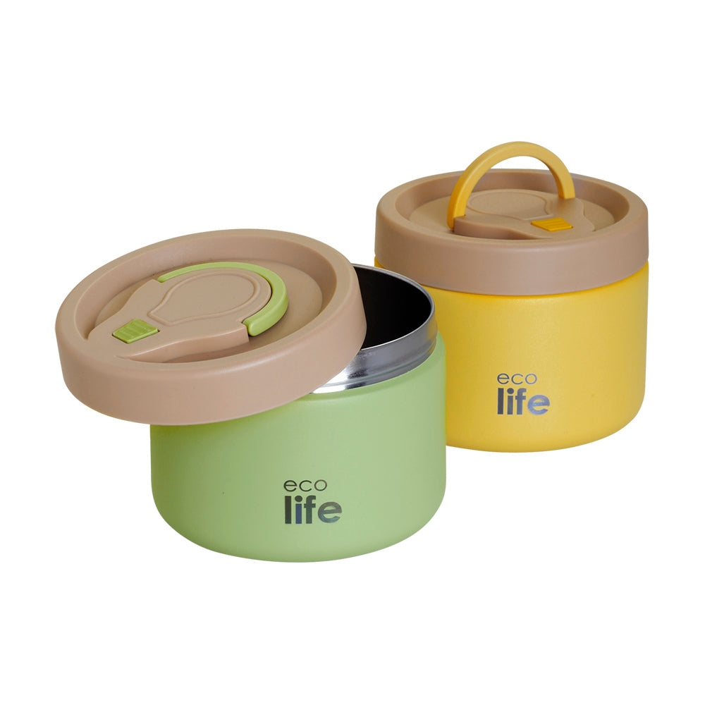 Ecolife Στρογγυλό Θερμός Φαγητού - 650ml
