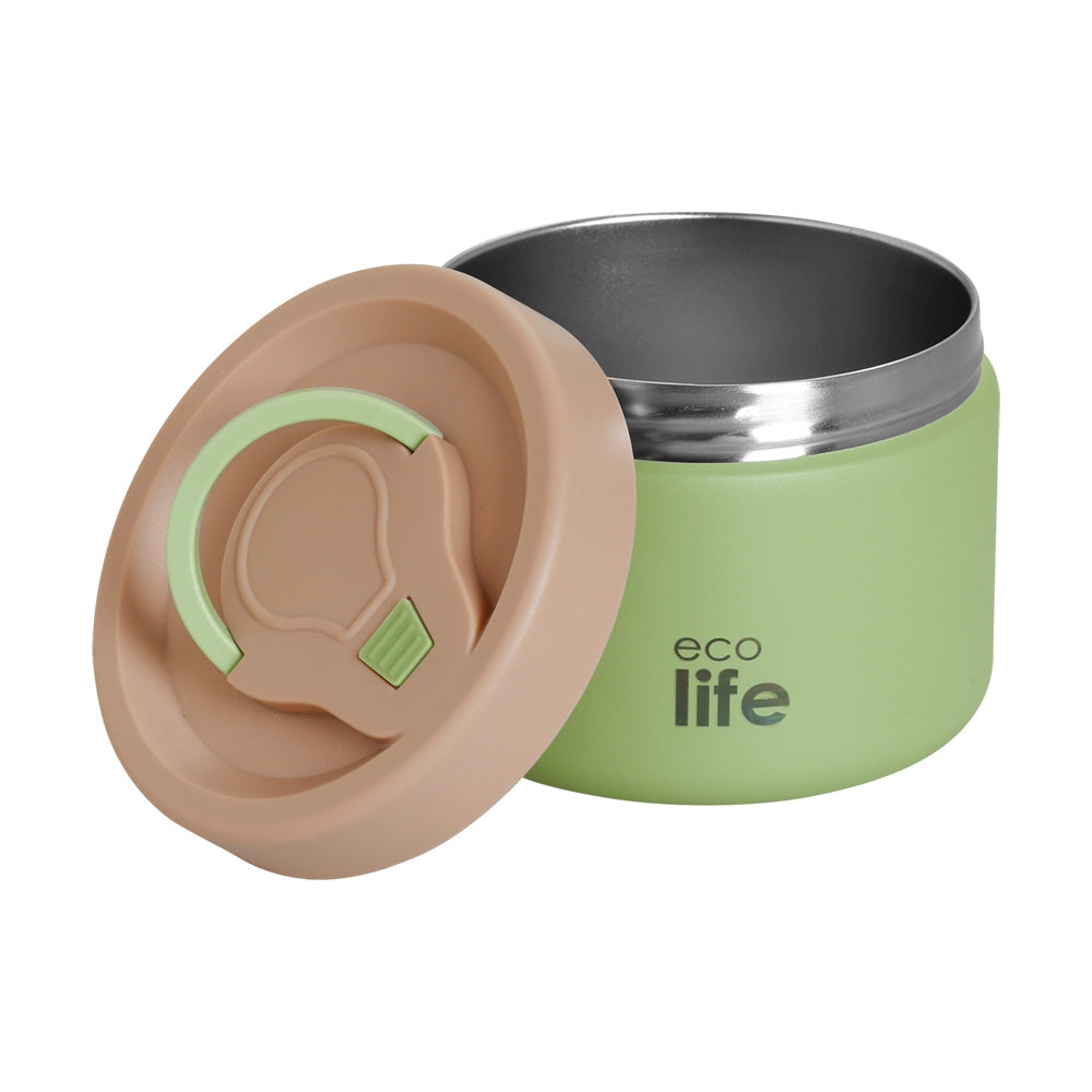 Ecolife Στρογγυλό Θερμός Φαγητού - 650ml