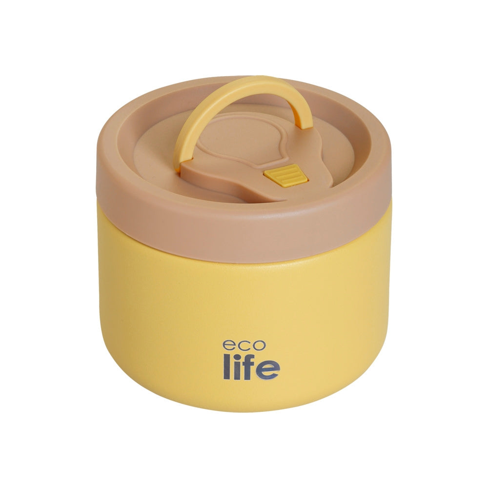 Ecolife Στρογγυλό Θερμός Φαγητού - 650ml